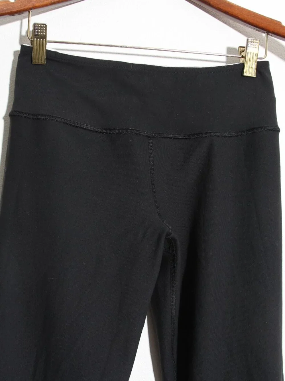 Lululemon Groove Pant (Regular) Black / Angel Wing / Cornflower Flare Leggings 4